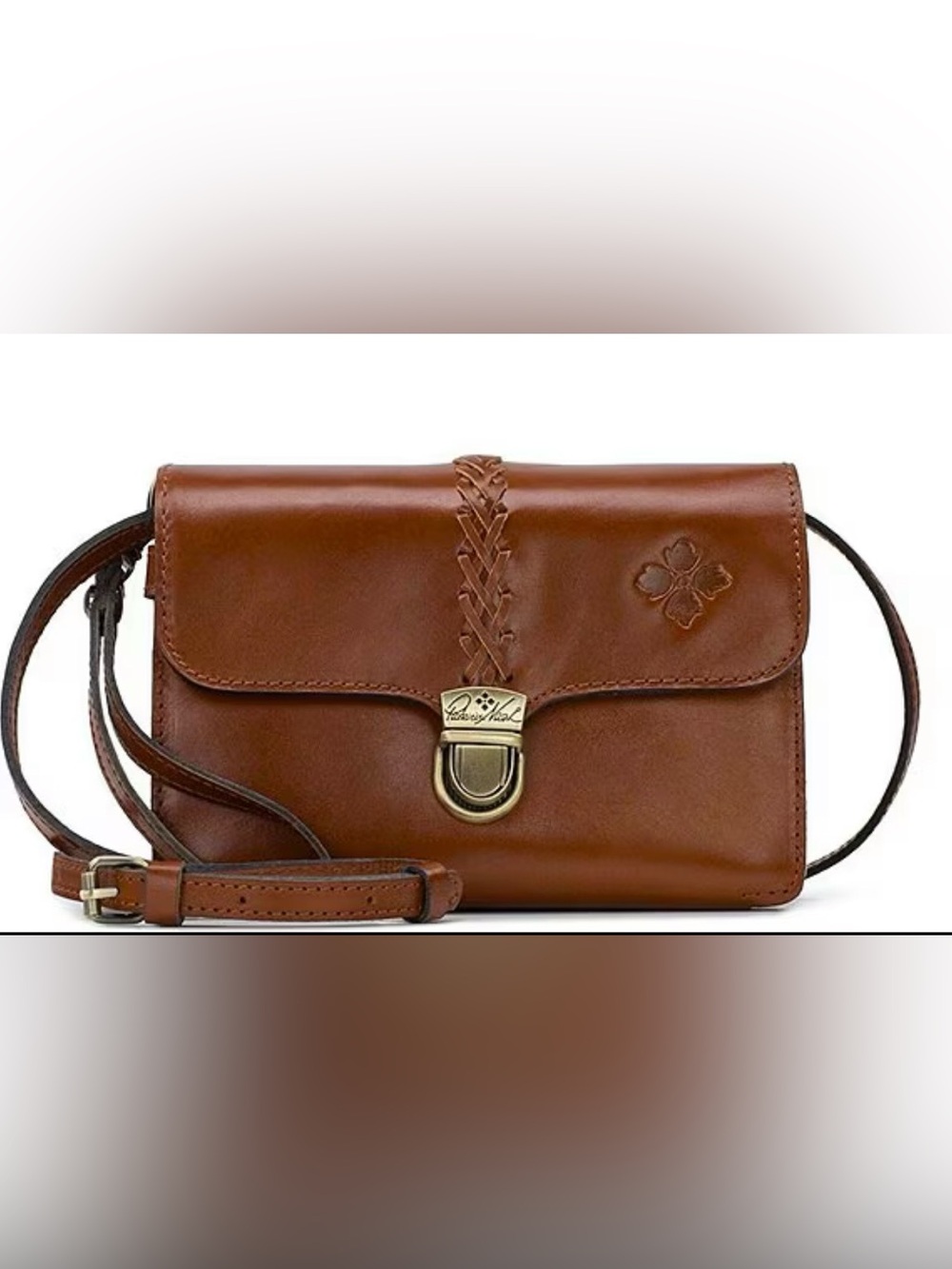 Heritage Collection Bianco Braided Crossbody Bag